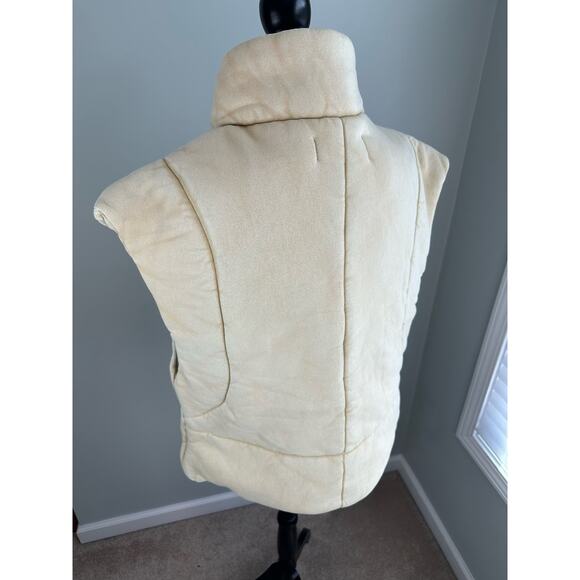 NWOT Free People Roll With Us Puffer Vest Ivory-Small - Picture 7 of 8